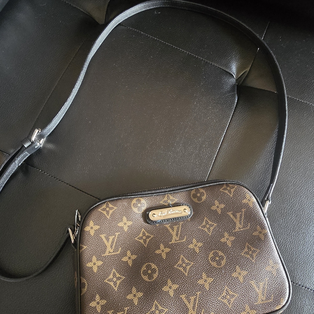 Elegant Designer Monogram Crossbody Bag